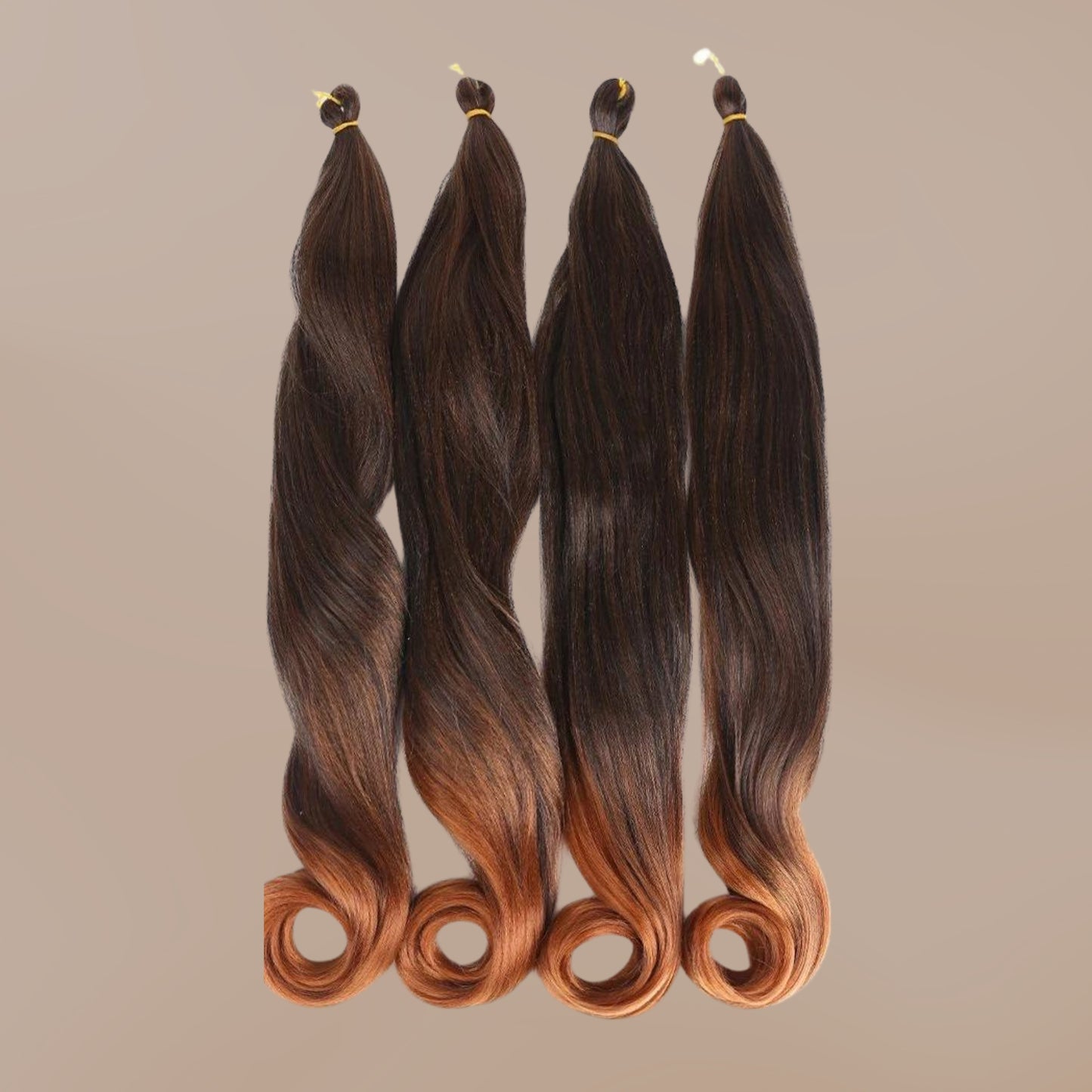 French Curl Synthetic Braiding Hair 22"