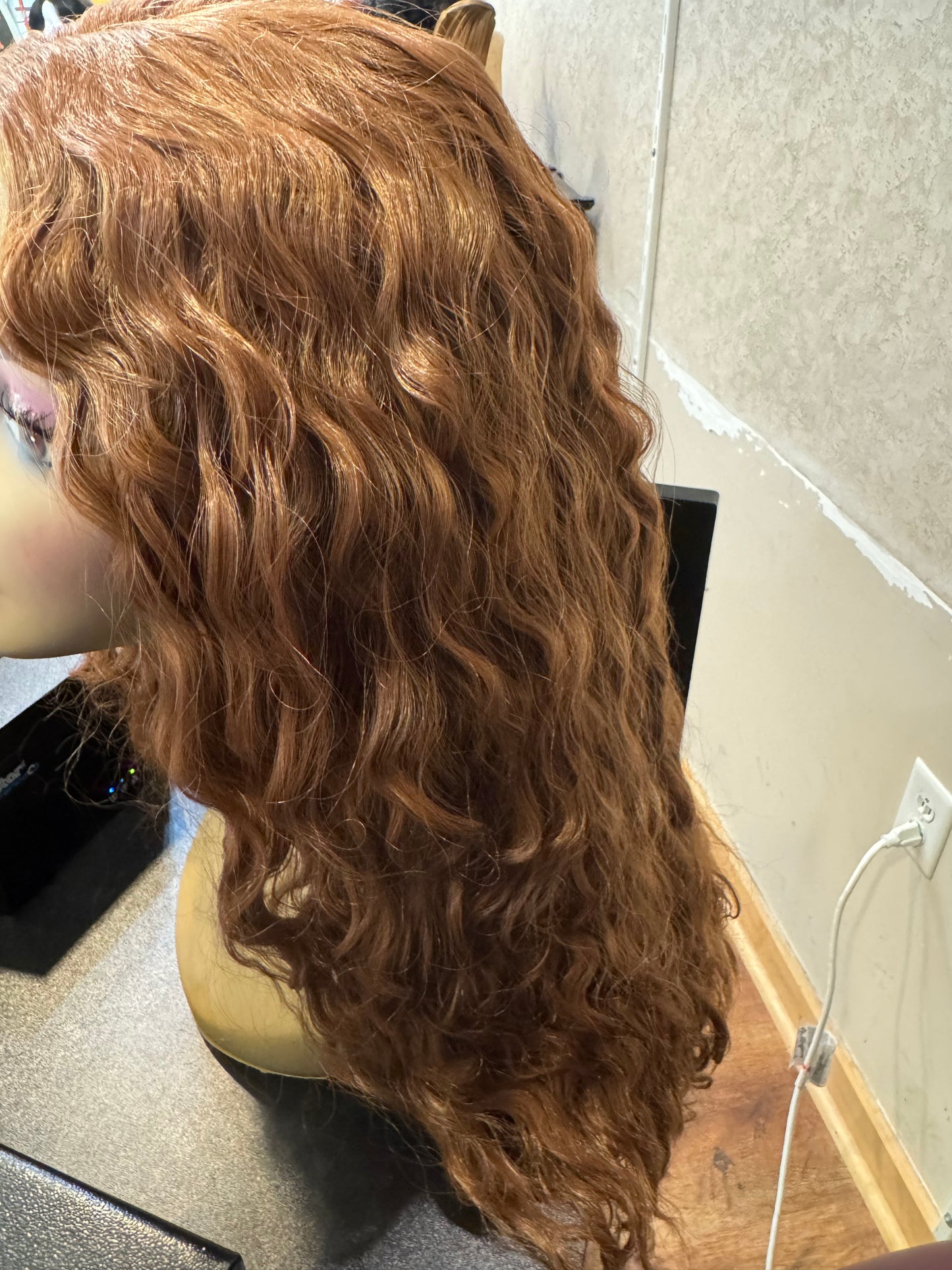 Deep Wave Lace Front Wig (28”)