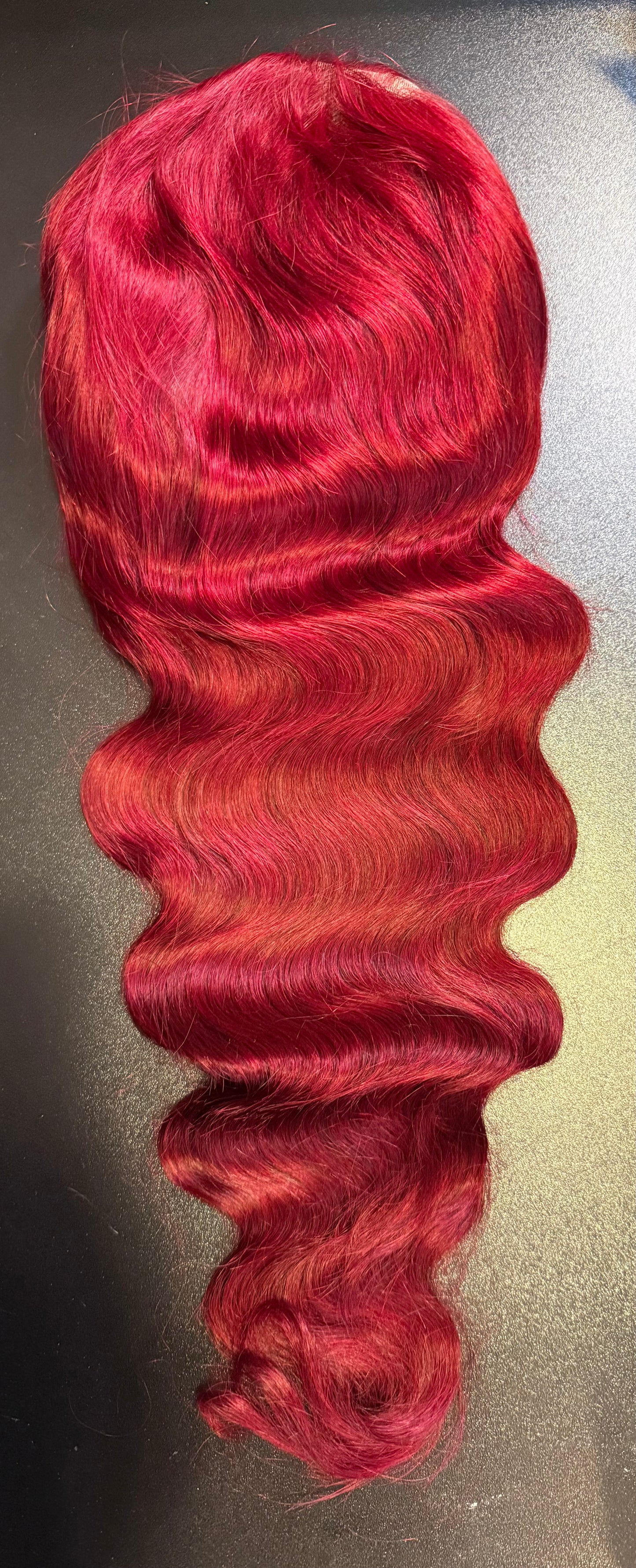 Luxe 28” 13x4 Burgundy Body Wave Wig
