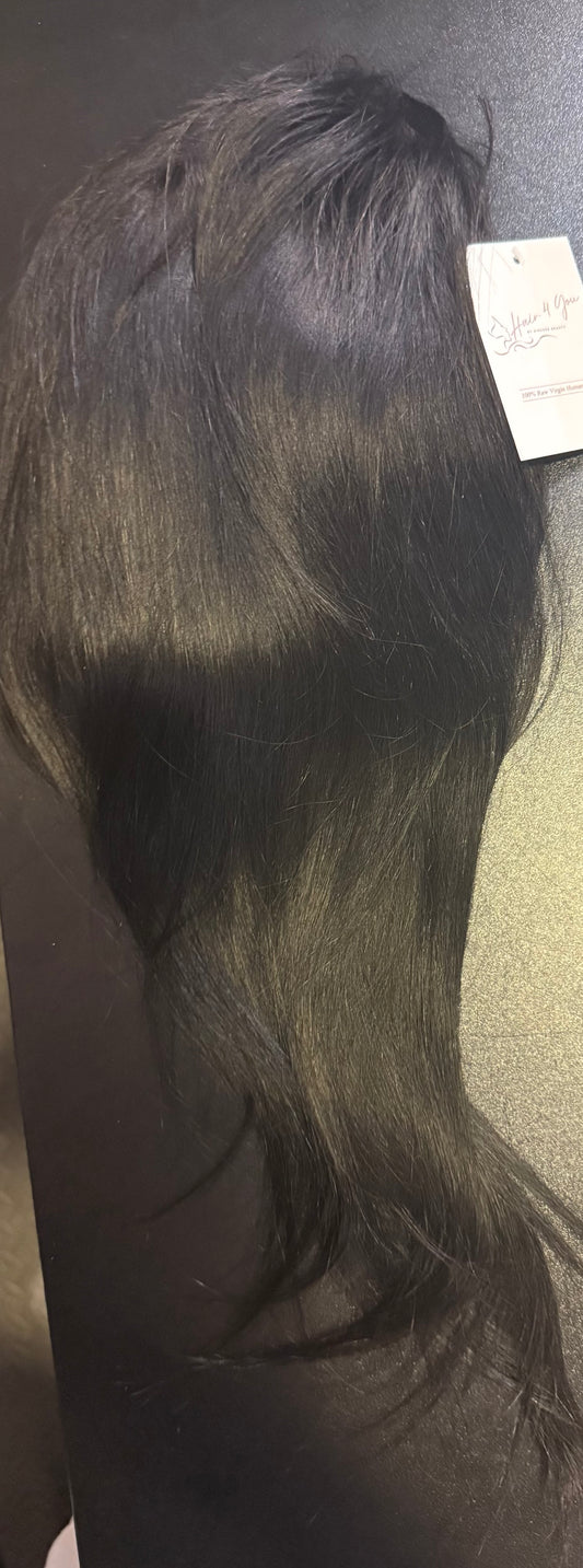 Luxe 18" Straight Human Wig