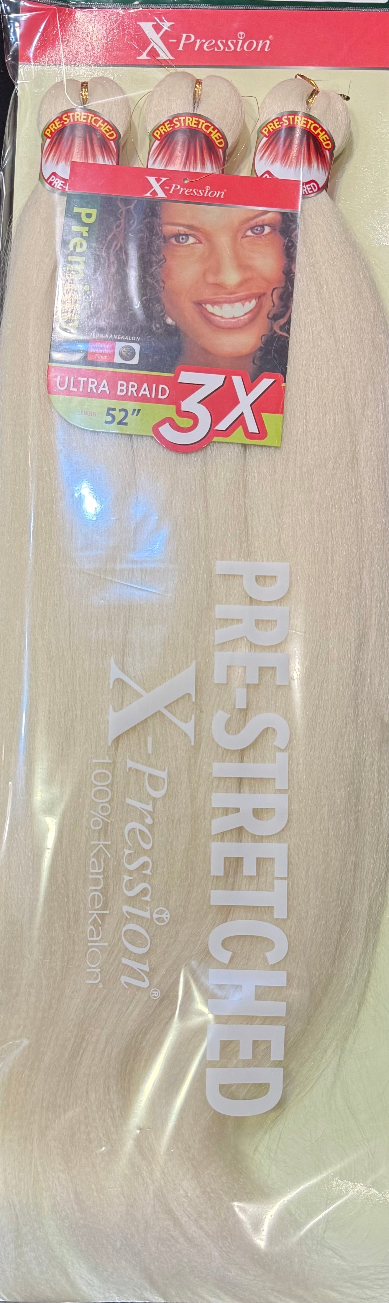 3 pk X- pression braiding hair