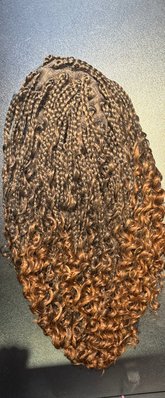 Luxe 18” Boho Braided Wig (Synthetic)