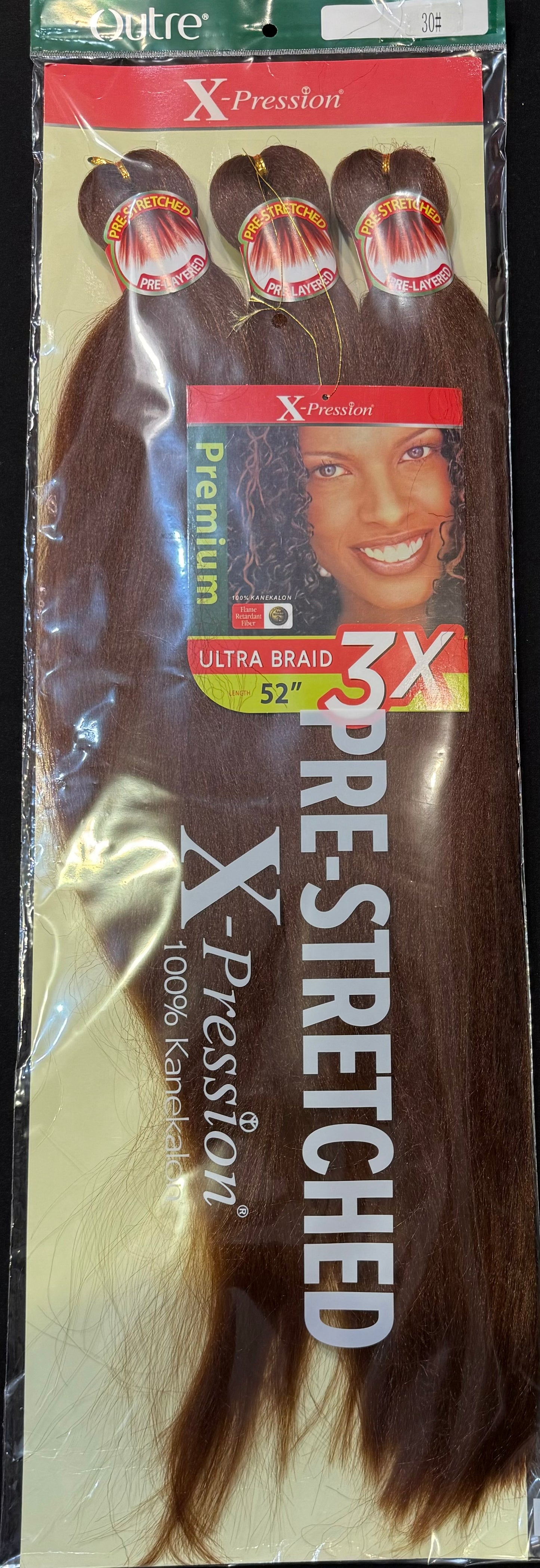 3 pk X- pression braiding hair