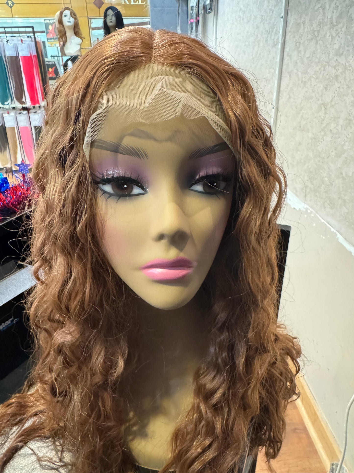 Deep Wave Lace Front Wig (28”)