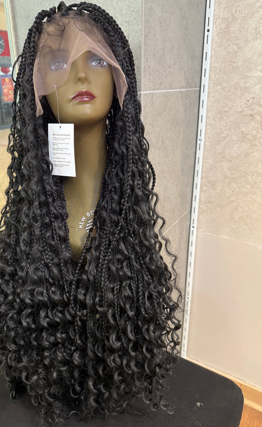 Luxe 30” Boho Braided Wig (Synthetic)