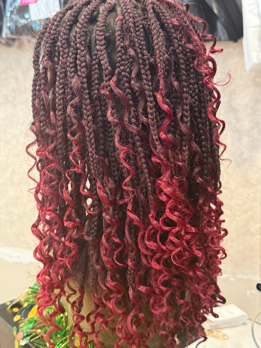 Luxe 14” Bohemian Style Braided Wig