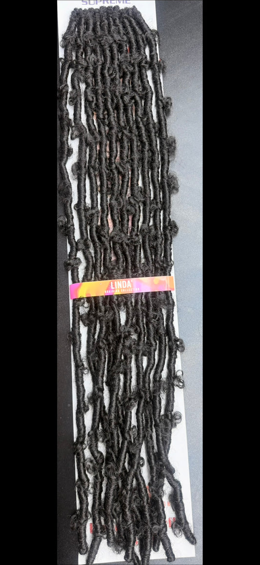 30 inch Butterfly Faux Locs